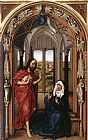 Rogier Van Der Weyden Canvas Paintings - Miraflores Altarpiece right panel